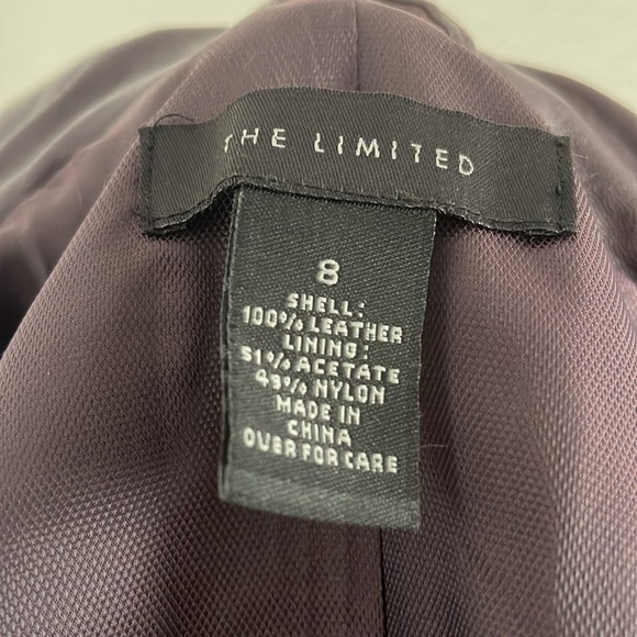 The Limited Genuine Leather Jacket - Picture 11 of 13